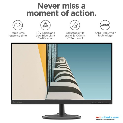 Lenovo D24-20 23.8-inch LED Backlit LCD Monitor (3Y)